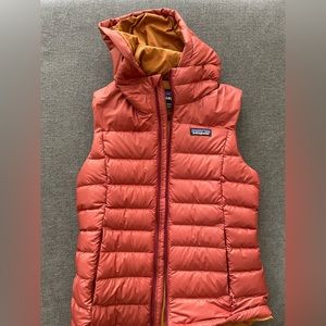 Patagonia hooded down vest